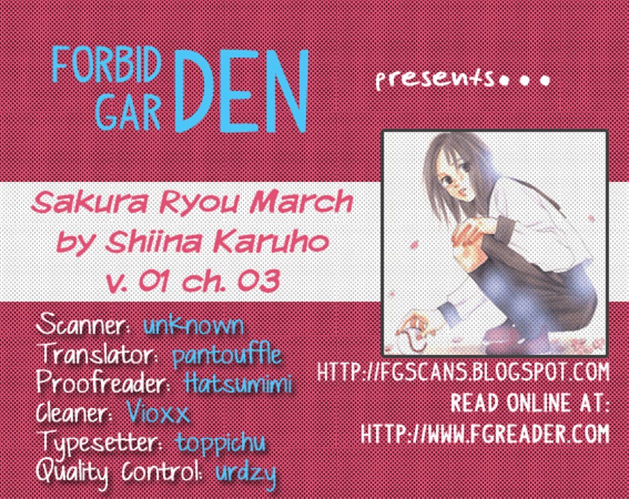 Sakura Ryou March - Chapter 3