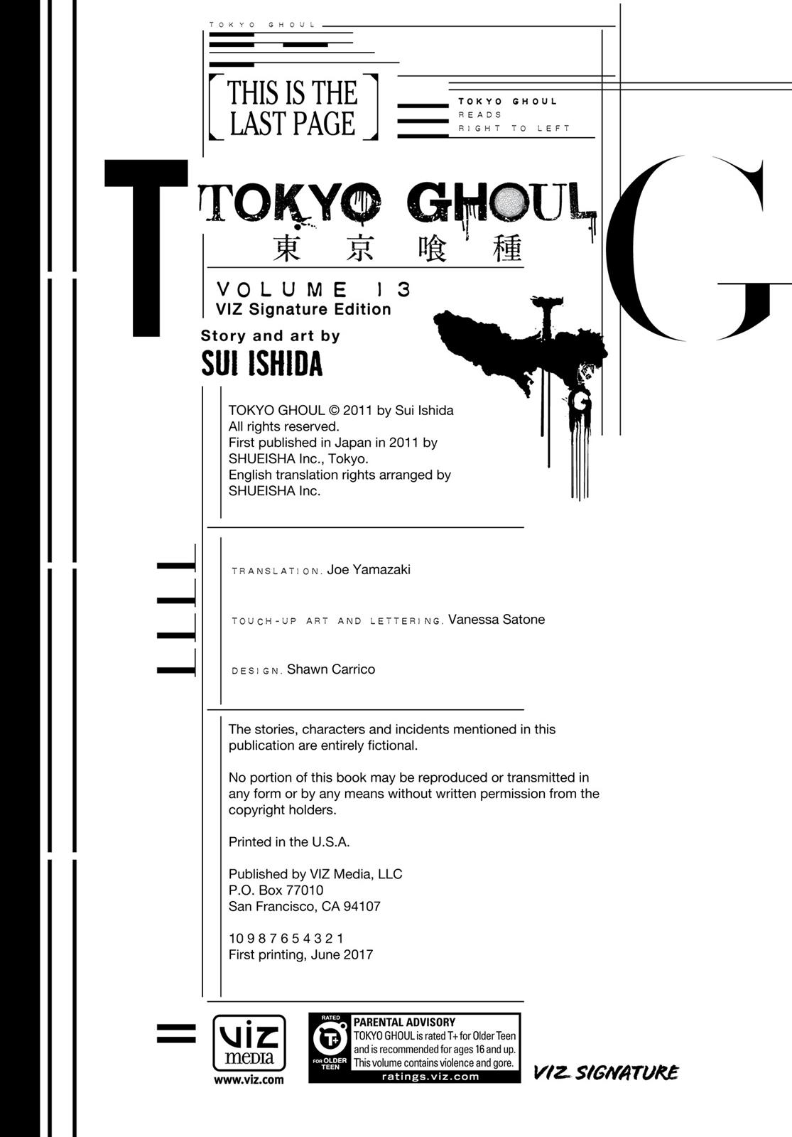 Tokyo Ghoul - Vol. 13 Chapter 132: Festival