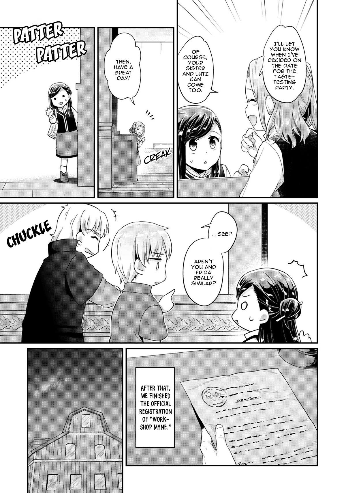 Honzuki No Gekokujou ~Shisho Ni Naru Tame Ni Wa Shudan Wo Erandeiraremasen~ Dai 1-Bu 「Hon Ga Nai Nara Tsukureba Ii!」 - Vol.7 Chapter 32: The Option To Be An Apprentice Priestess