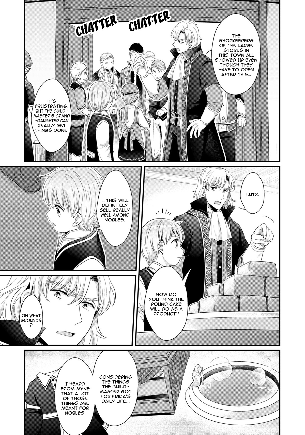 Honzuki No Gekokujou ~Shisho Ni Naru Tame Ni Wa Shudan Wo Erandeiraremasen~ Dai 1-Bu 「Hon Ga Nai Nara Tsukureba Ii!」 - Vol.7 Chapter 33.6: Extra: A Pound Cake Tasting Party