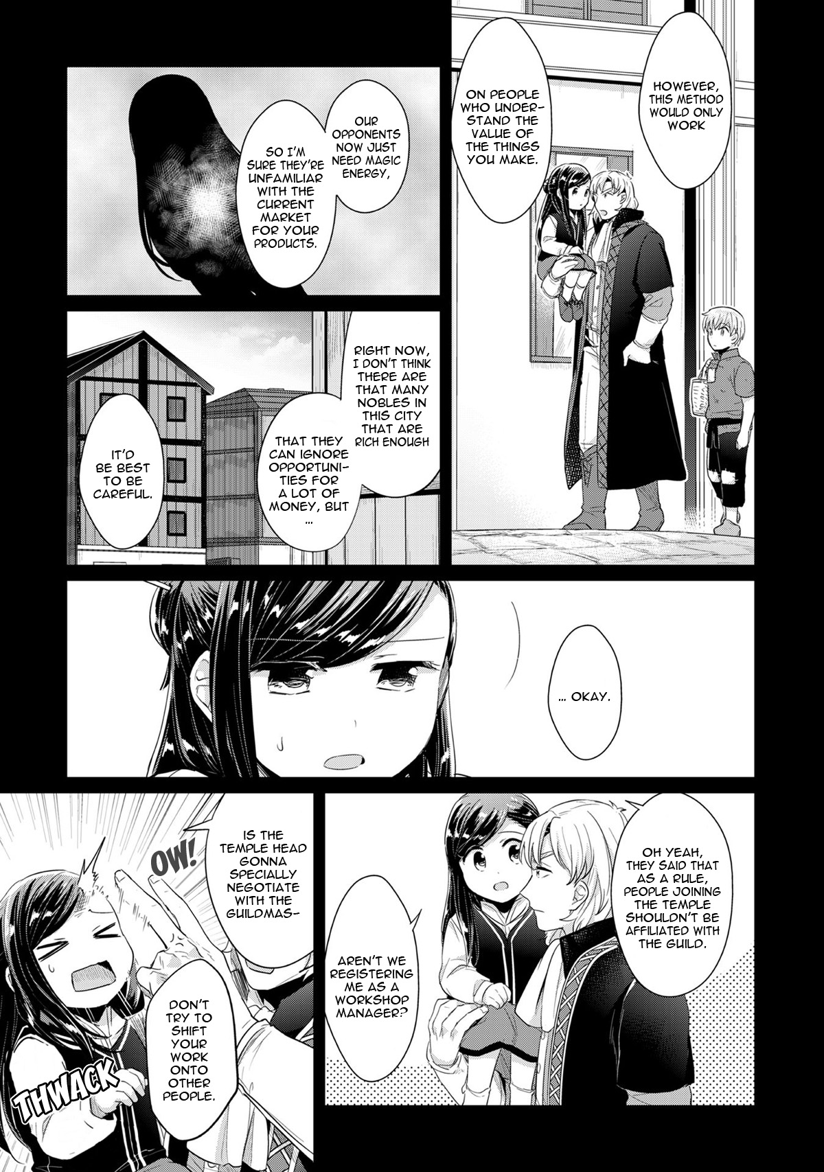 Honzuki No Gekokujou ~Shisho Ni Naru Tame Ni Wa Shudan Wo Erandeiraremasen~ Dai 1-Bu 「Hon Ga Nai Nara Tsukureba Ii!」 - Vol.7 Chapter 33: The Final Decision