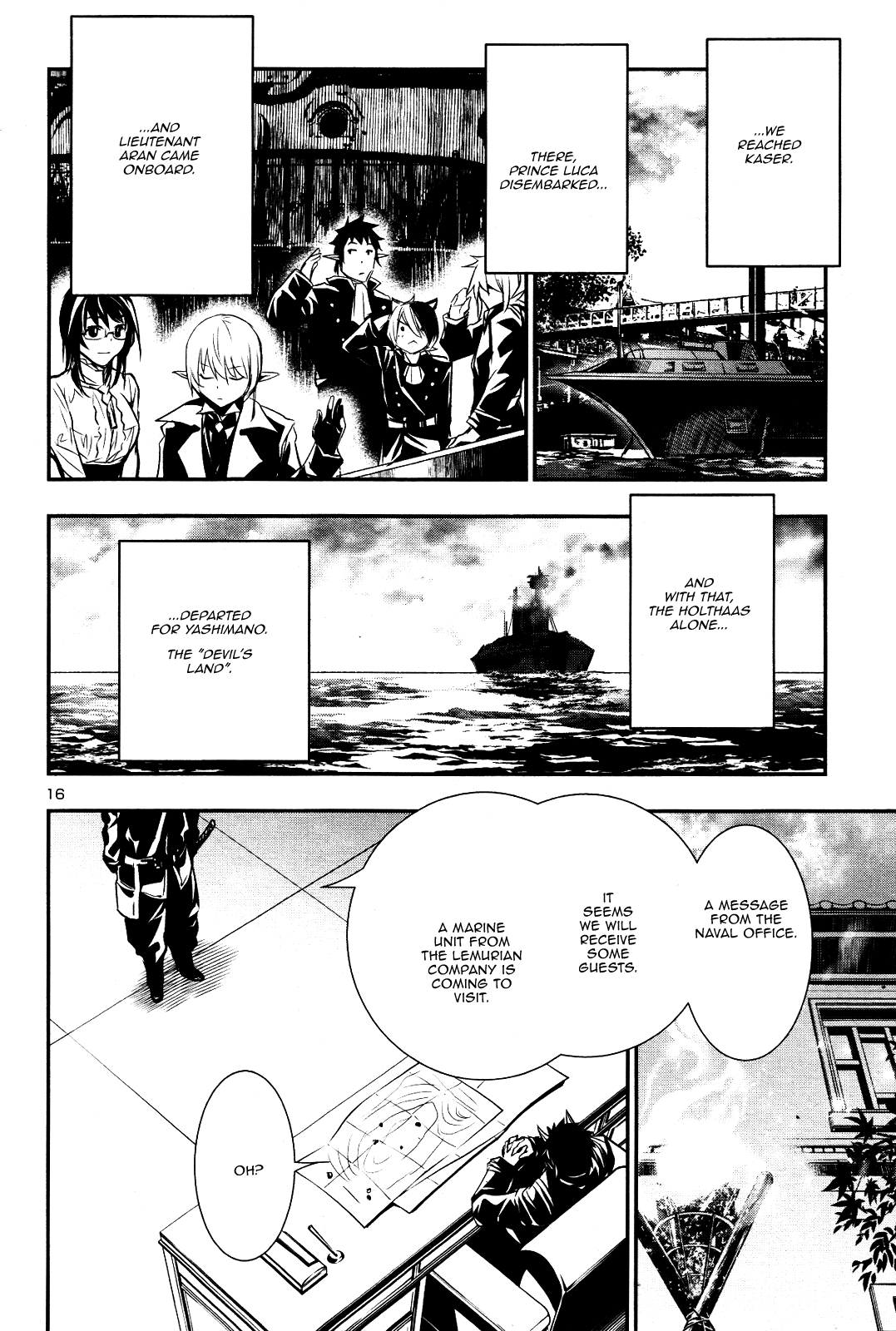 Shinju No Nectar - Chapter 22: Yashimano