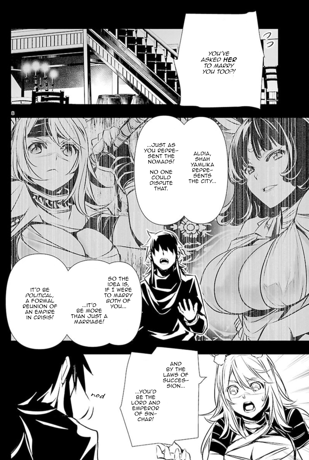 Shinju No Nectar - Chapter 67.2: Albion Invades