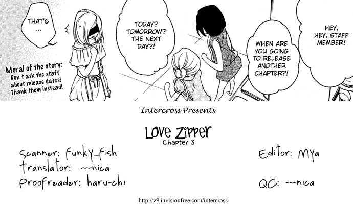 Love Zipper - Vol.1 Chapter 3