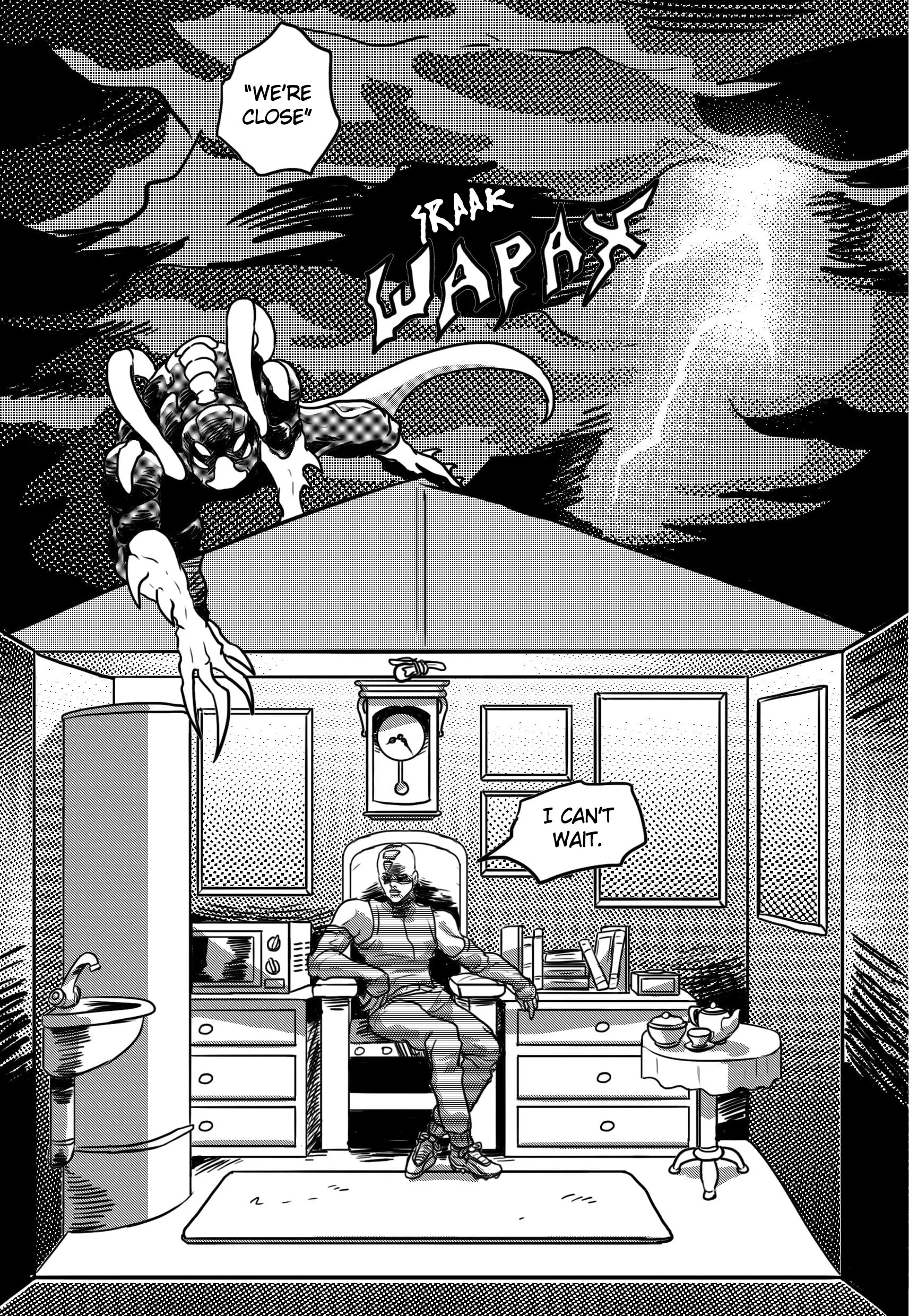 Jojo's Strange Ventures - Vol.1 Chapter 6: The Battle Behind Garages