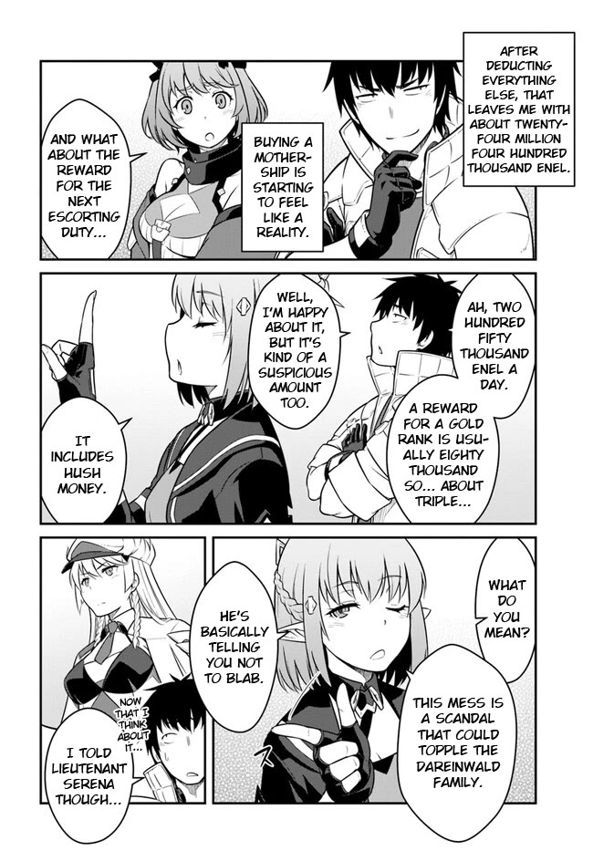 Mezametara Saikyou Soubi To Uchuusen-Mochi Datta No De, Ikkodate Mezashite Youhei Toshite Jiyuu Ni Ikitai - Chapter 35.1