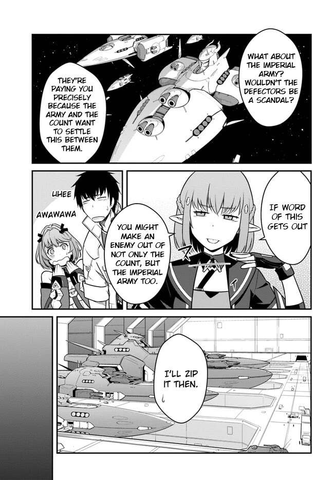 Mezametara Saikyou Soubi To Uchuusen-Mochi Datta No De, Ikkodate Mezashite Youhei Toshite Jiyuu Ni Ikitai - Chapter 35.1