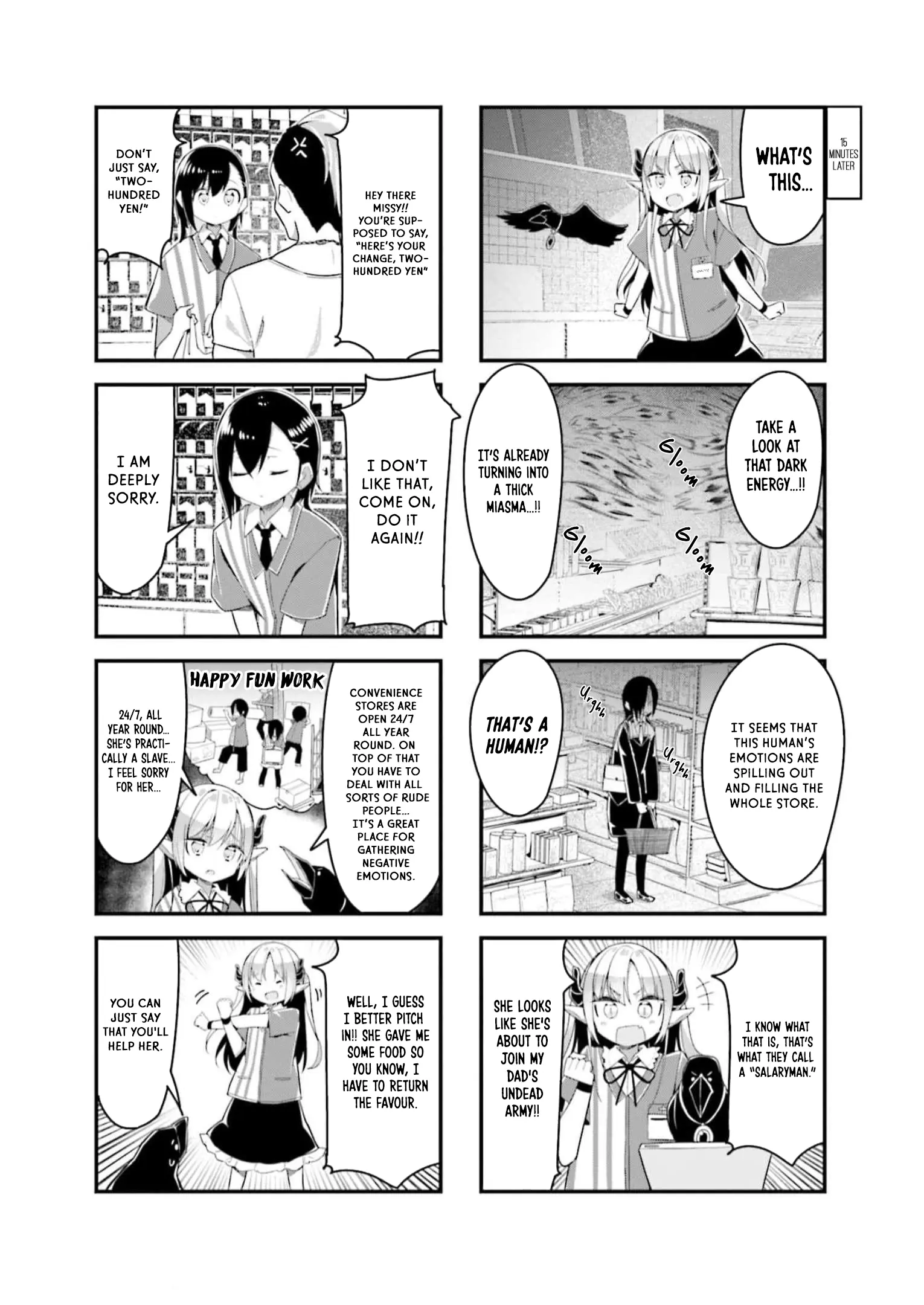 Konbini Yakin No Akuma-Chan - Vol.1 Chapter 1