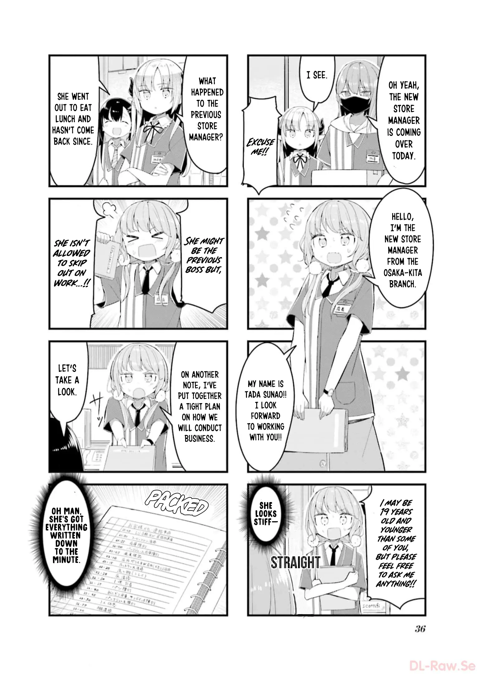 Konbini Yakin No Akuma-Chan - Chapter 3