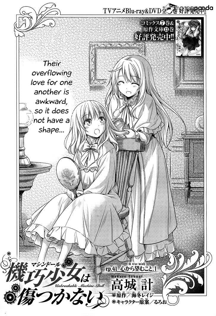 Unbreakable Machine Doll. - Chapter 41 : A True Wish. 001