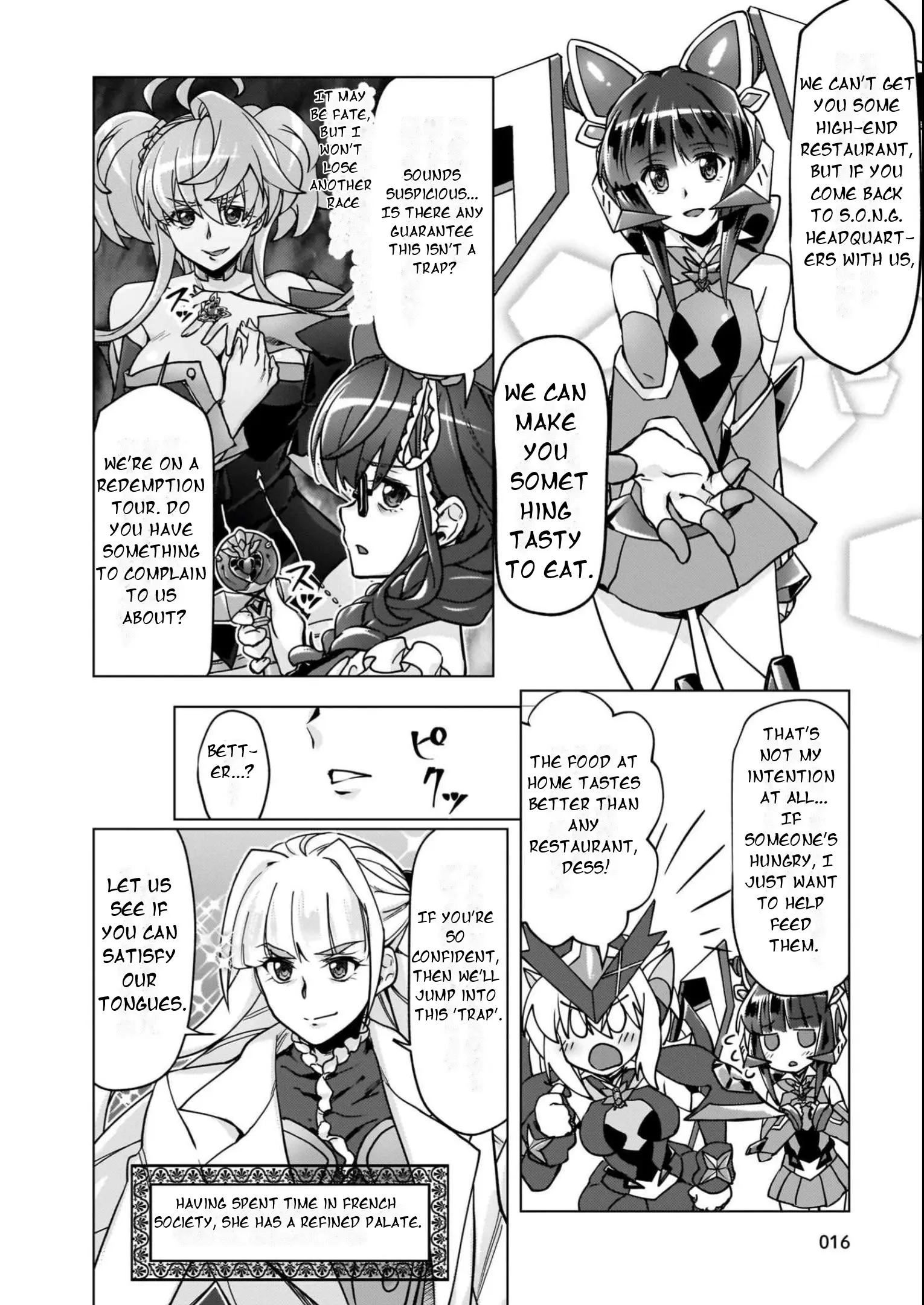 Senki Kanshoku Symphogear ~Shirabemeshi~ - Vol.3 Chapter 13