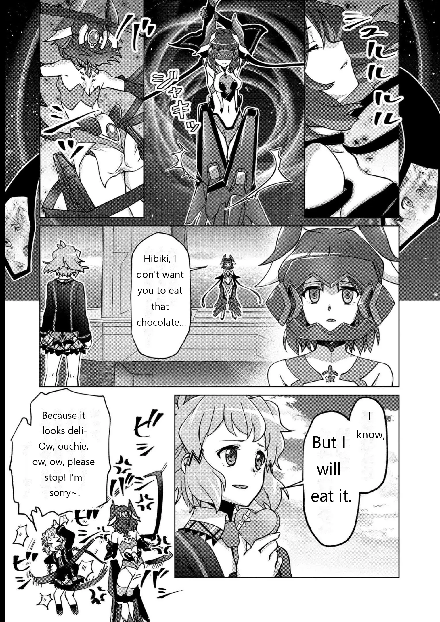 Senki Kanshoku Symphogear ~Shirabemeshi~ - Vol.2 Chapter 9