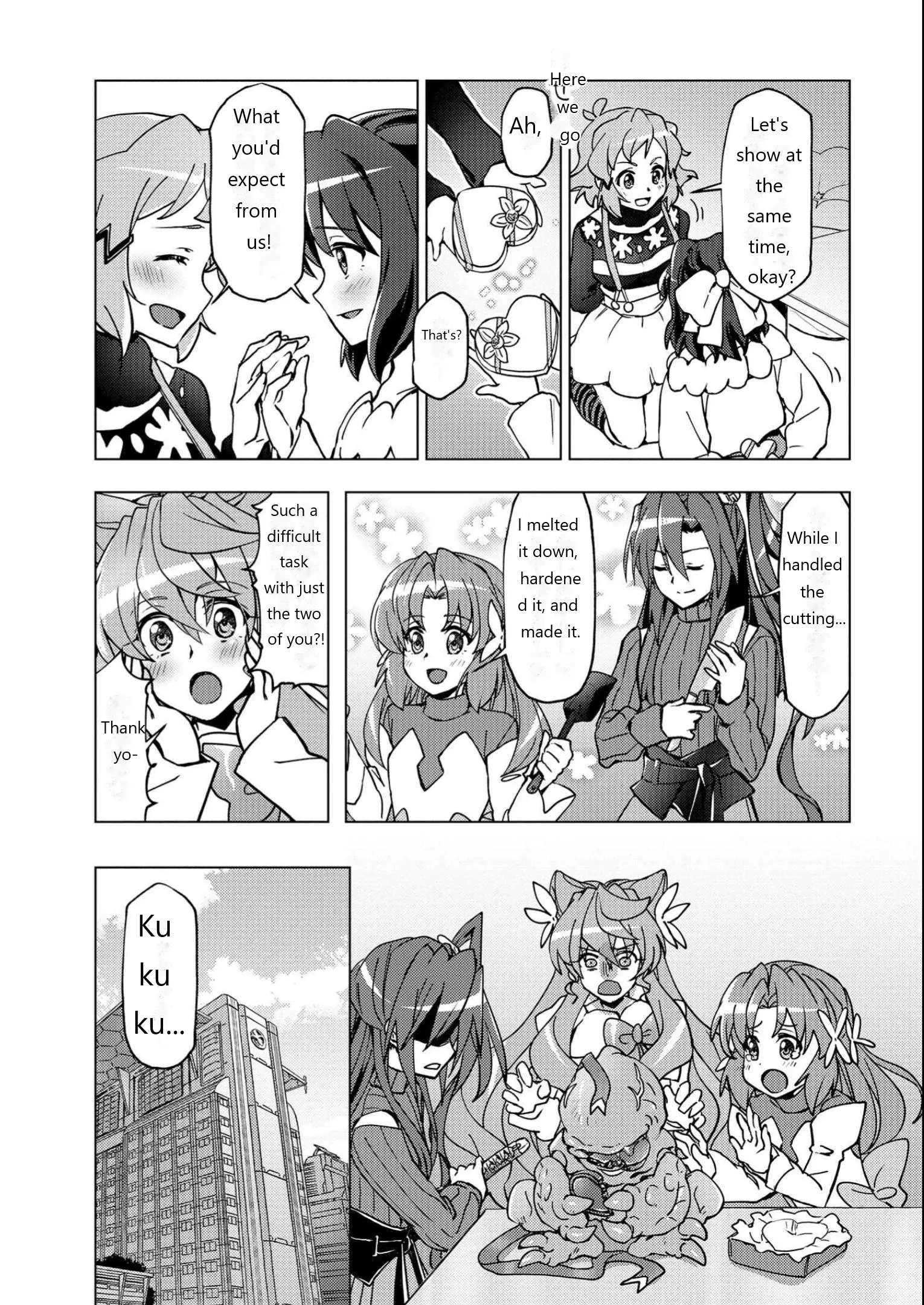 Senki Kanshoku Symphogear ~Shirabemeshi~ - Vol.2 Chapter 9