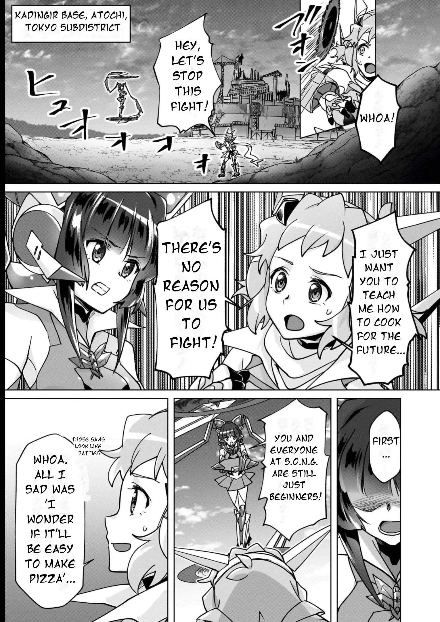 Senki Kanshoku Symphogear ~Shirabemeshi~ - Vol.3 Chapter 17