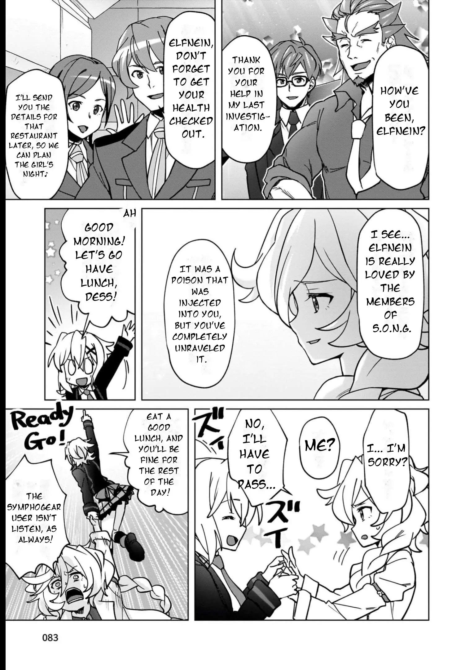 Senki Kanshoku Symphogear ~Shirabemeshi~ - Vol.3 Chapter 16