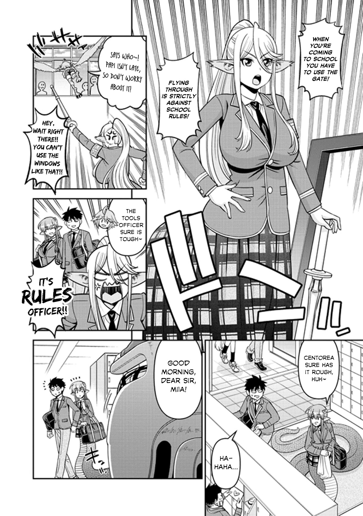 Monster Musume No Iru Nichijou - Chapter 74: The School Arc (Prologue Included)