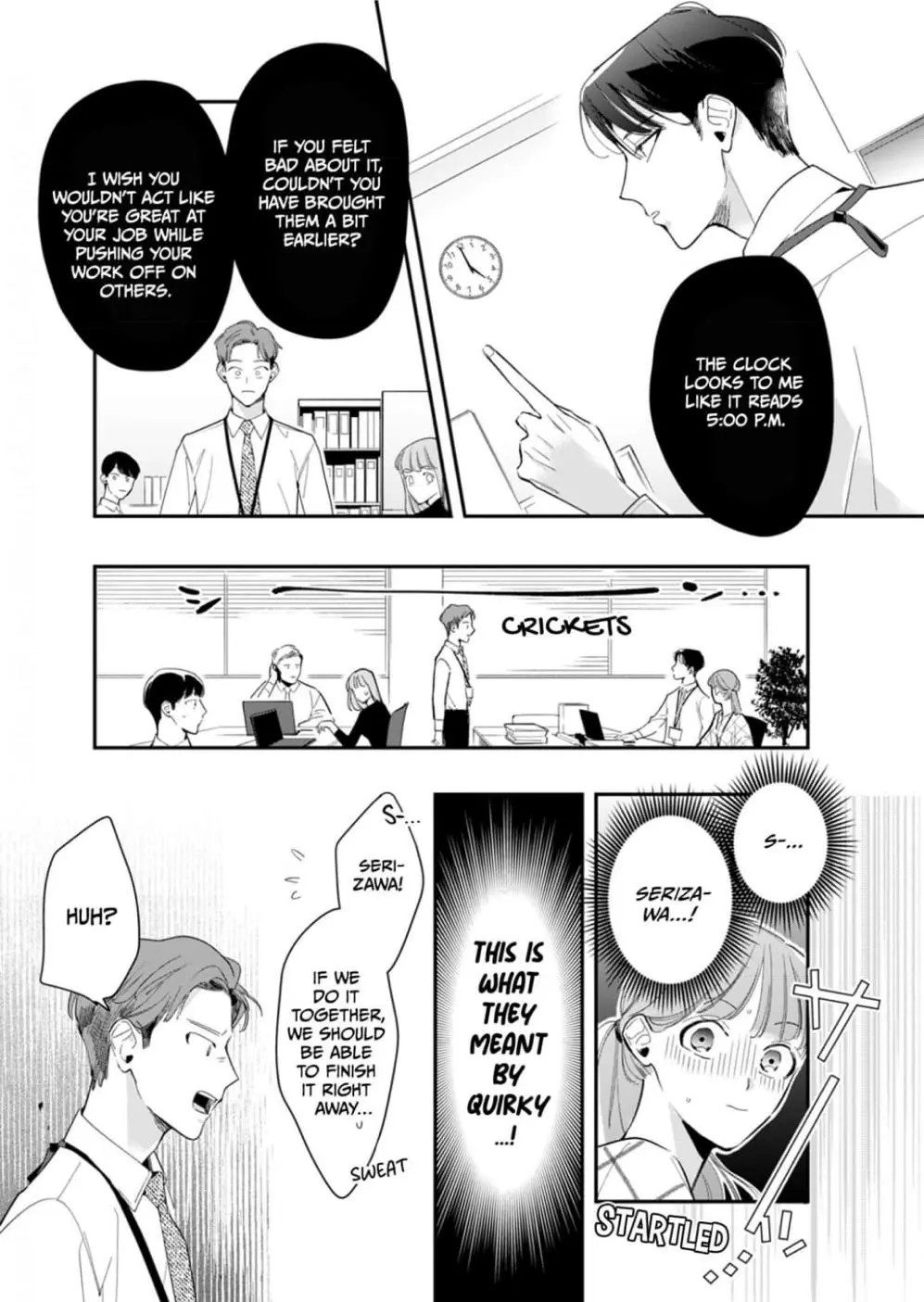 Satisfying, Stylish, Serizawa! - Chapter 4