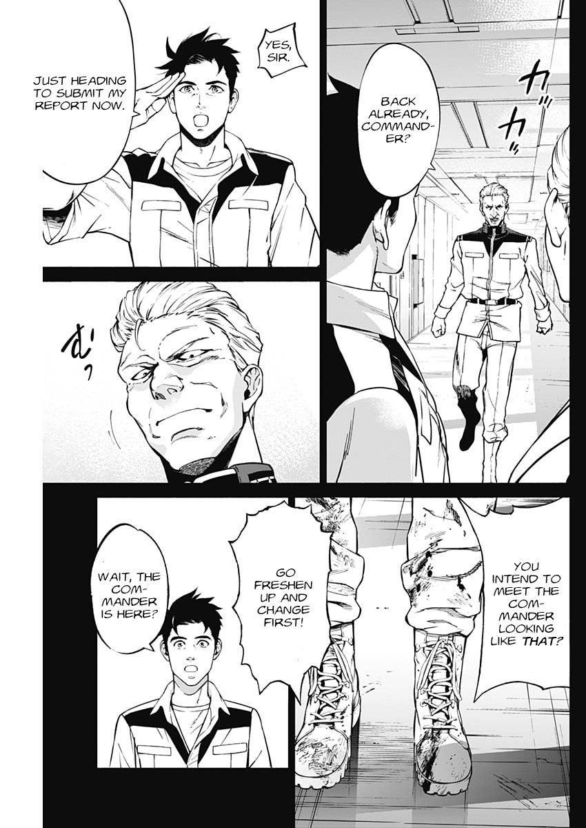 Mobile Suit Gundam Rust Horizon - Vol.3 Chapter 10: Diving Into Enemy Territory