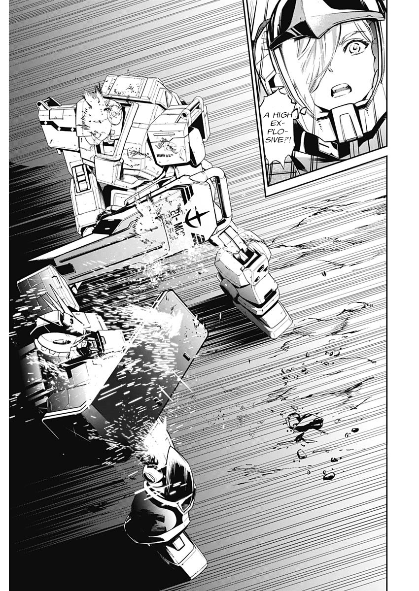 Mobile Suit Gundam Rust Horizon - Vol.3 Chapter 8: Unwavering Resolve