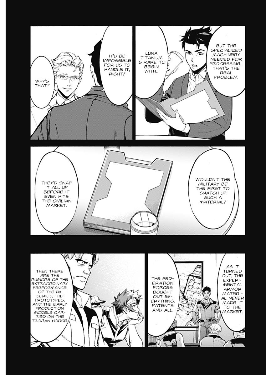 Mobile Suit Gundam Rust Horizon - Vol.3 Chapter 8: Unwavering Resolve