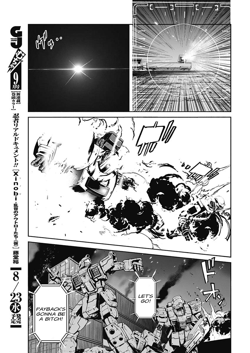 Mobile Suit Gundam Rust Horizon - Vol.3 Chapter 8: Unwavering Resolve