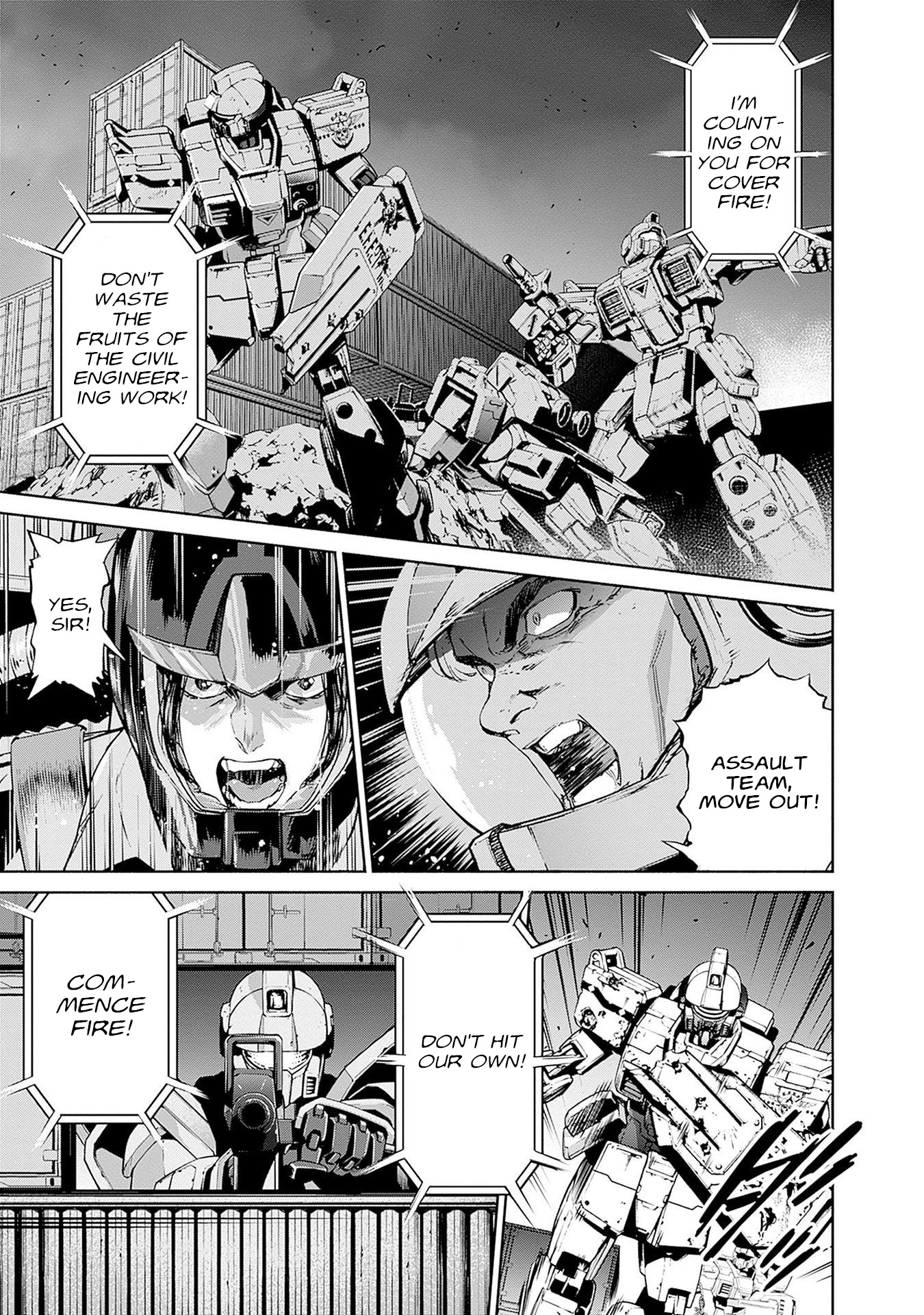 Mobile Suit Gundam Rust Horizon - Vol.2 Chapter 7: For The Sunrise Of Tomorrow