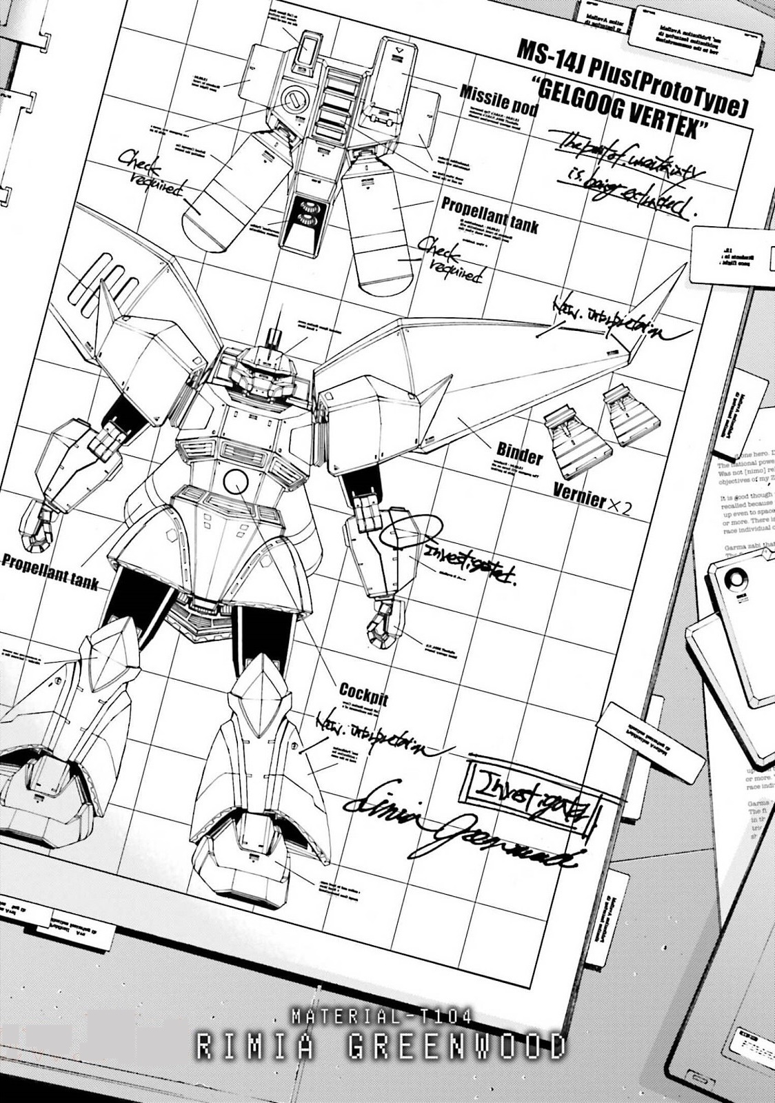 Kidou Senshi Gundam Msv-R: Johnny Ridden No Kikan - Vol.20 Chapter 104: Rimia Greenwood