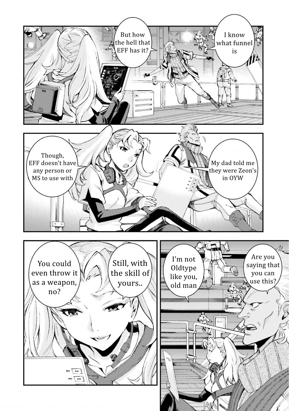 Kidou Senshi Gundam Msv-R: Johnny Ridden No Kikan - Vol.20 Chapter 104: Rimia Greenwood