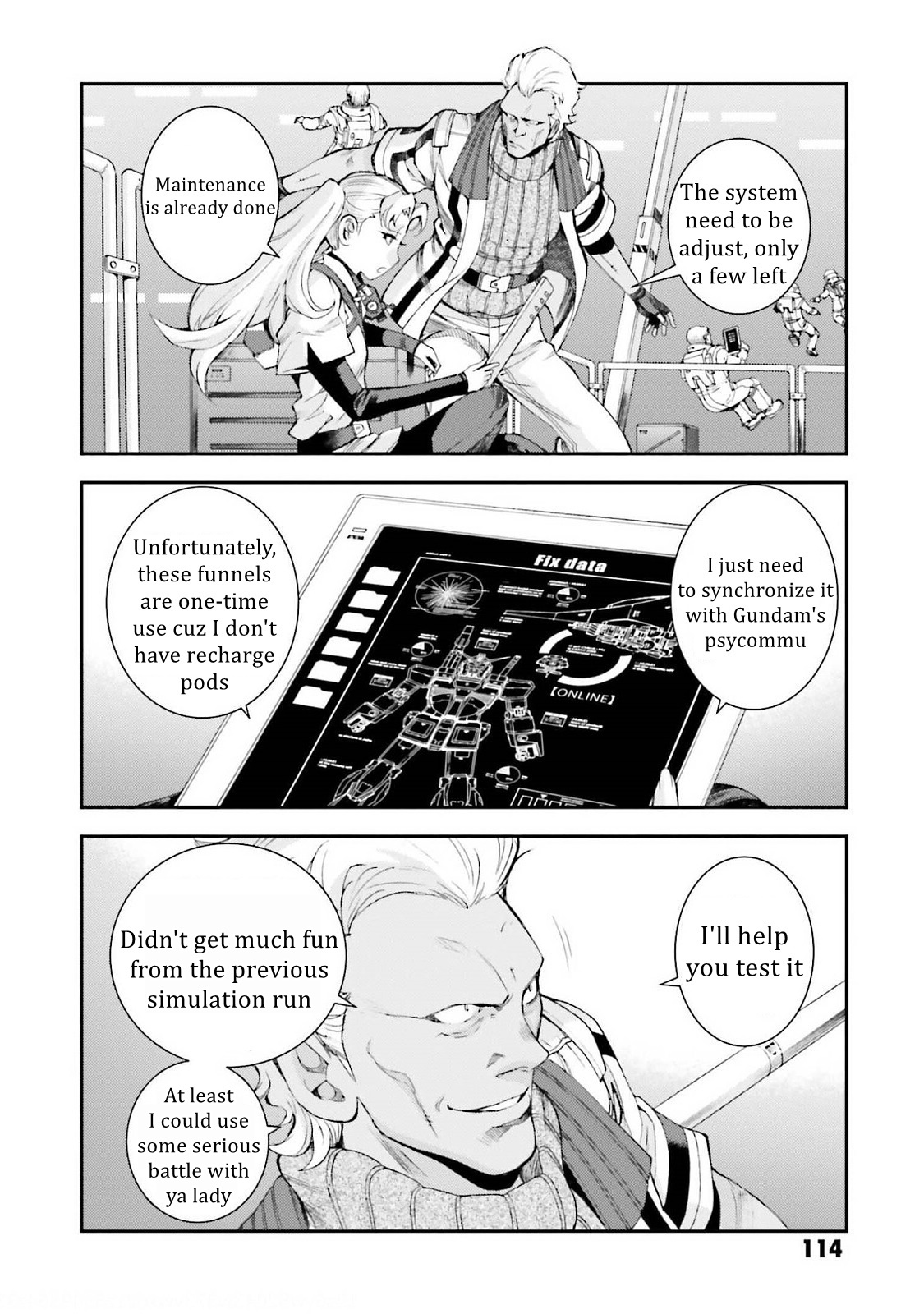 Kidou Senshi Gundam Msv-R: Johnny Ridden No Kikan - Vol.20 Chapter 104: Rimia Greenwood