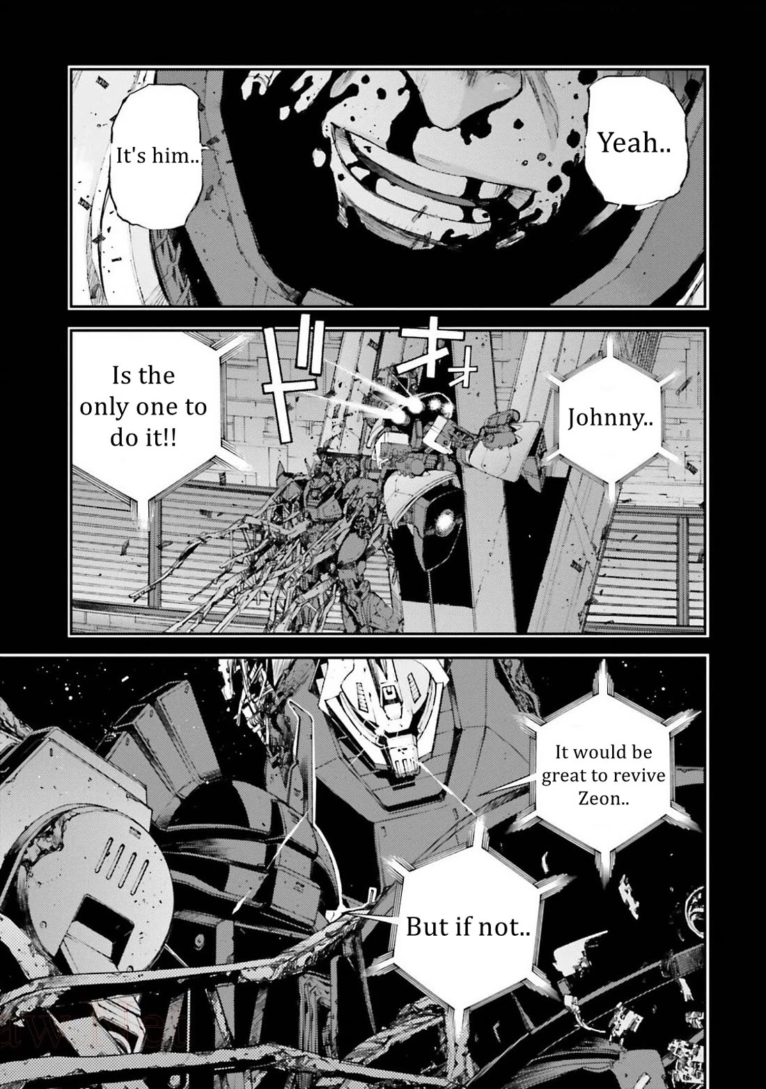 Kidou Senshi Gundam Msv-R: Johnny Ridden No Kikan - Chapter 110: Karma