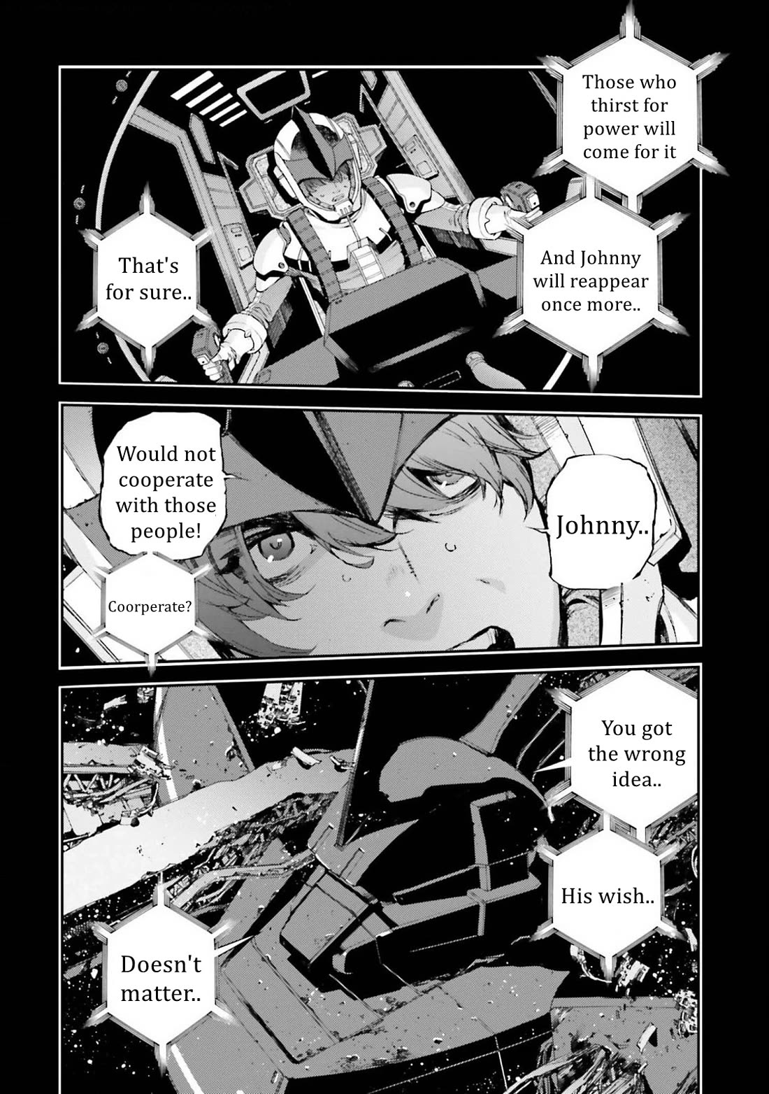 Kidou Senshi Gundam Msv-R: Johnny Ridden No Kikan - Chapter 110: Karma