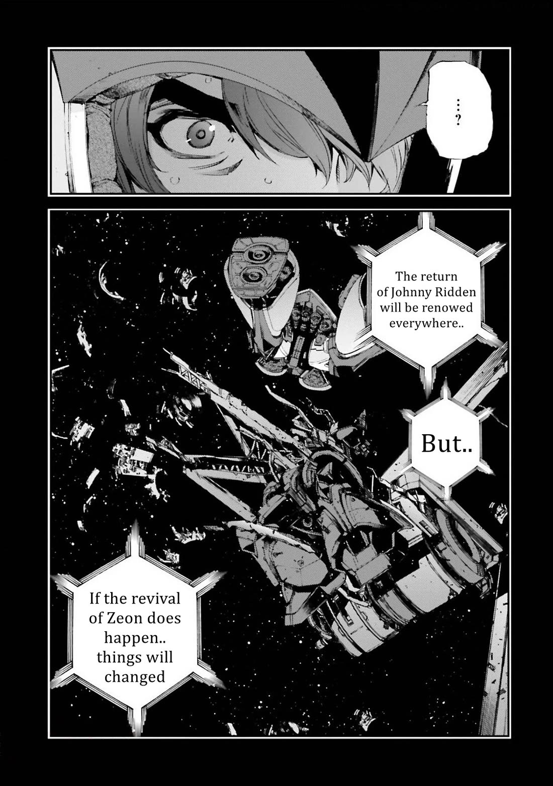 Kidou Senshi Gundam Msv-R: Johnny Ridden No Kikan - Chapter 110: Karma