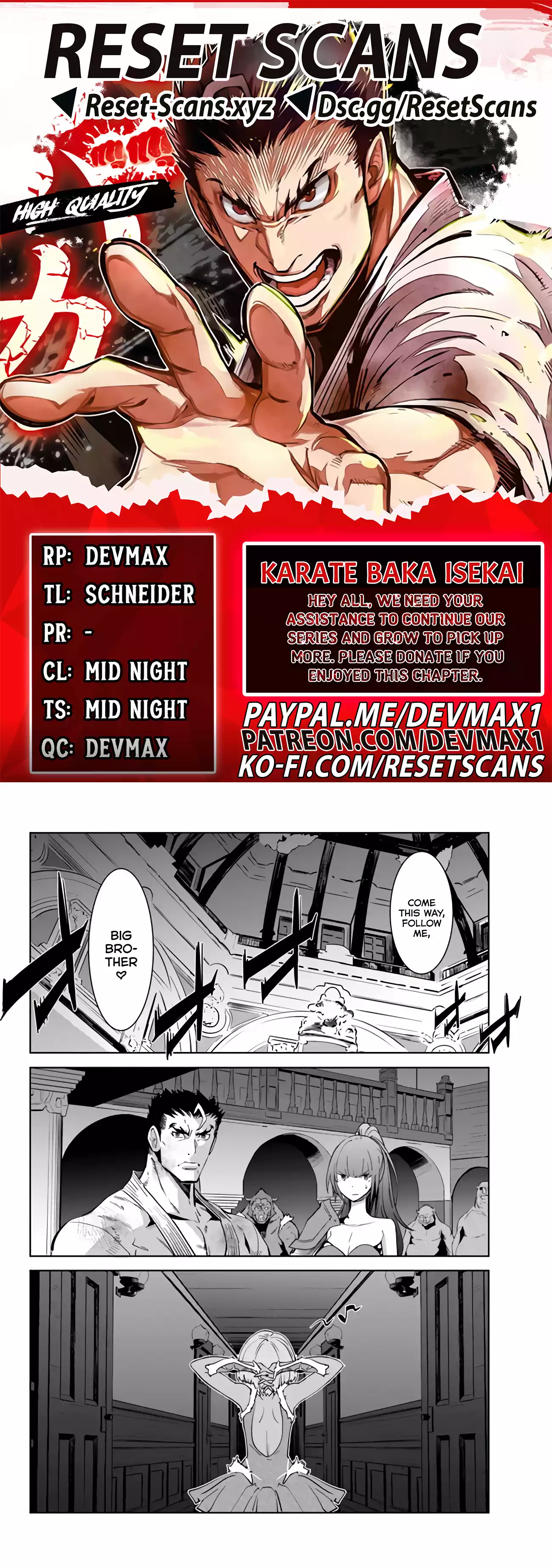 Karate Baka In Different World - Chapter 27