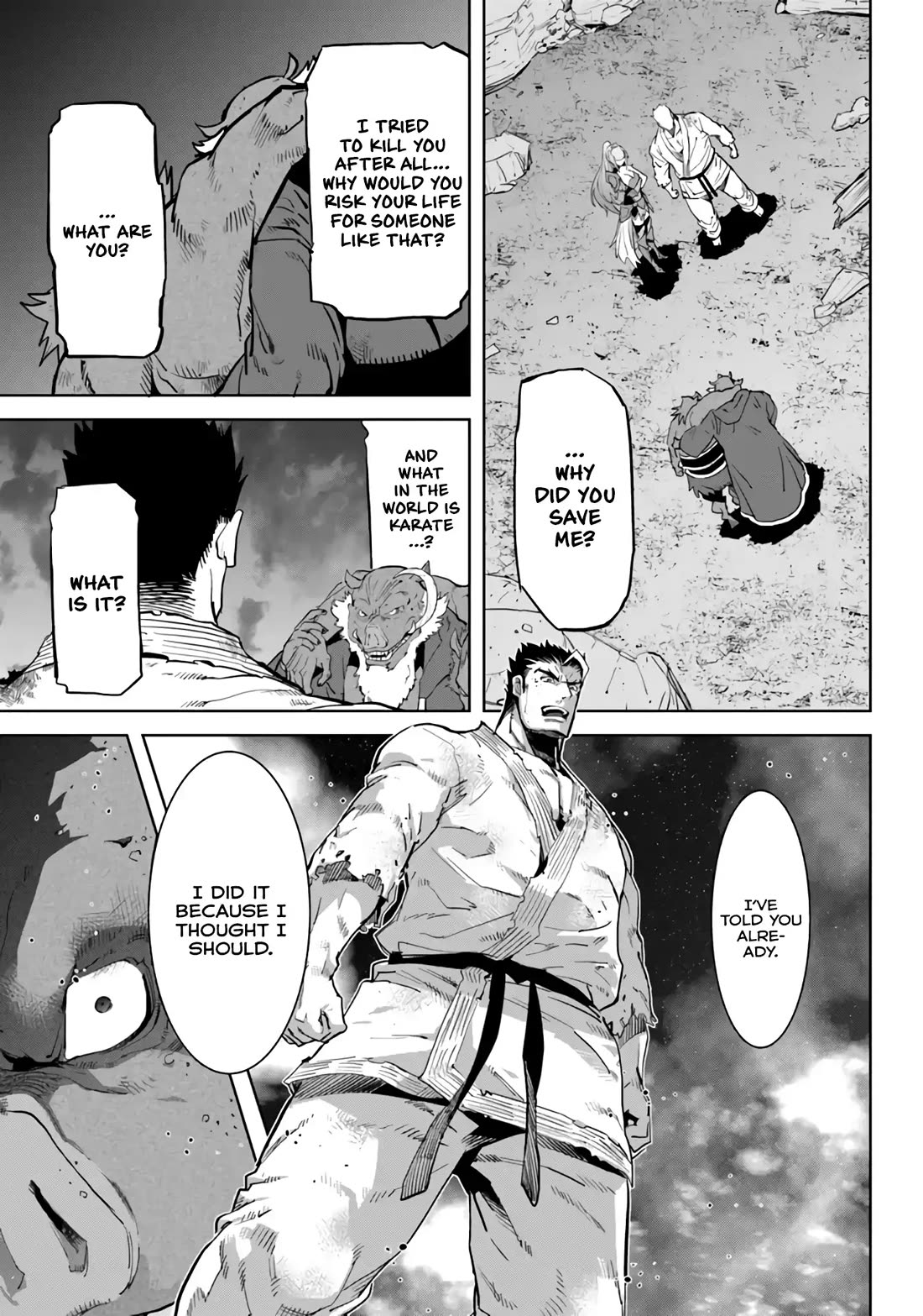 Karate Baka In Different World - Chapter 31