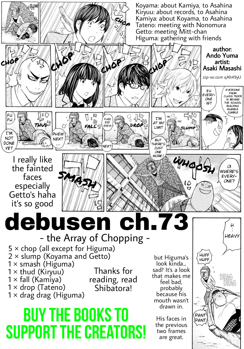 Debusen - Vol.9 Chapter 73 : Buddha Statue S Strategy