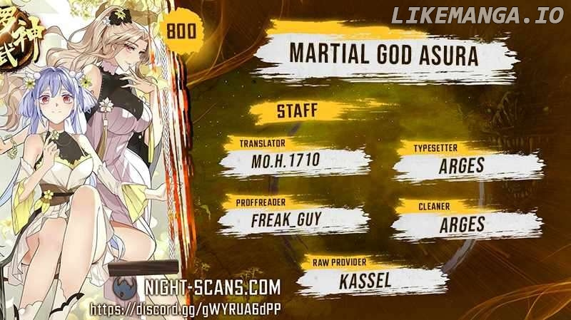 Martial God Asura - Chapter 800