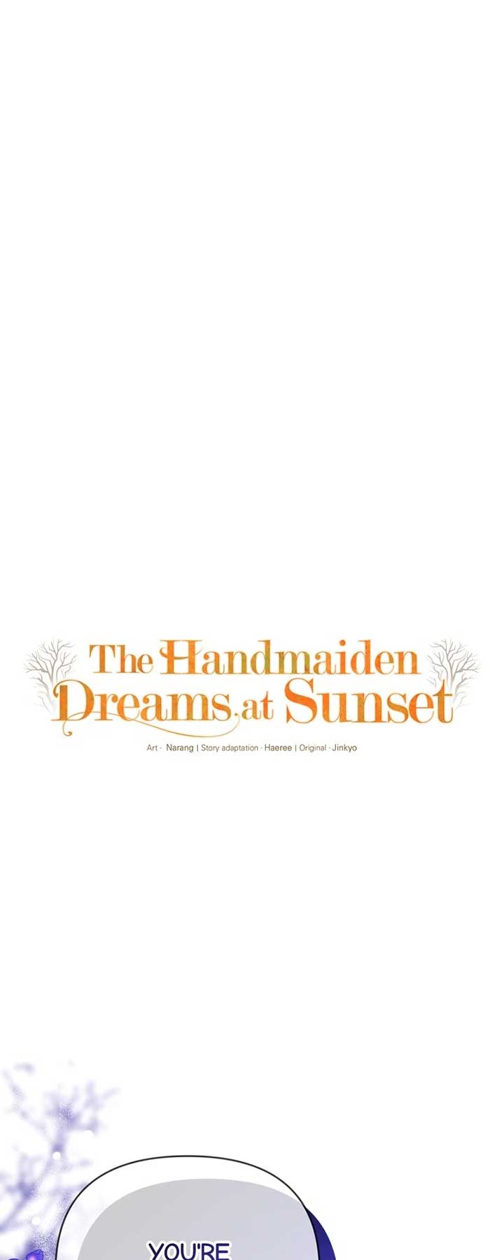 The Handmaiden Dreams At Sunset - Chapter 50