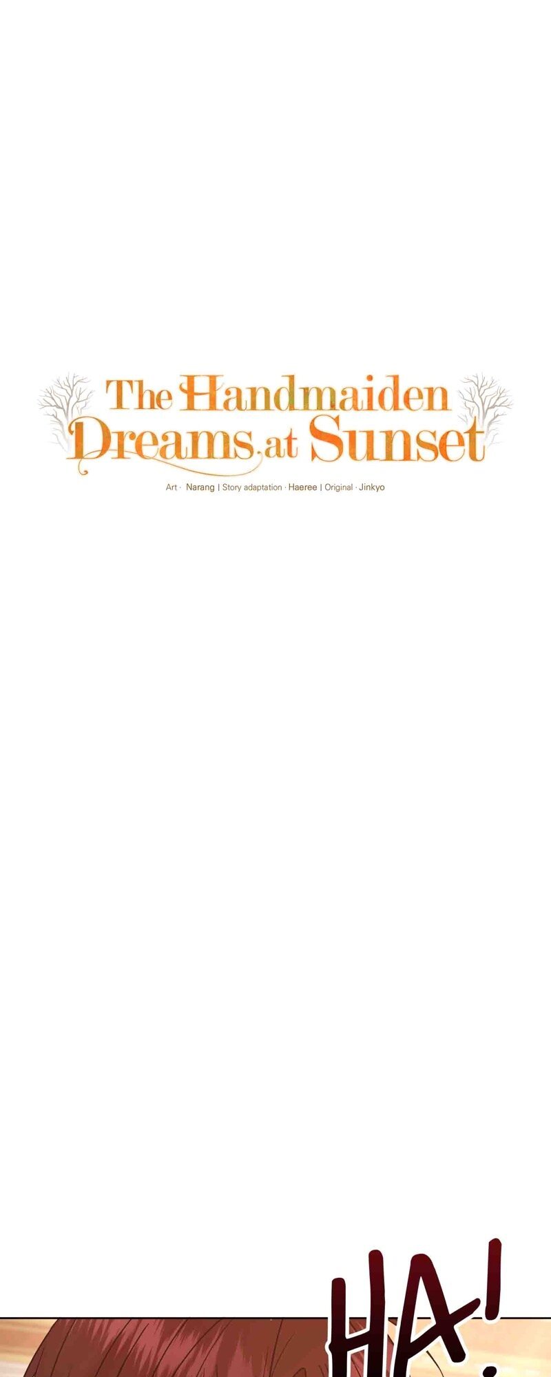 The Handmaiden Dreams At Sunset - Chapter 33