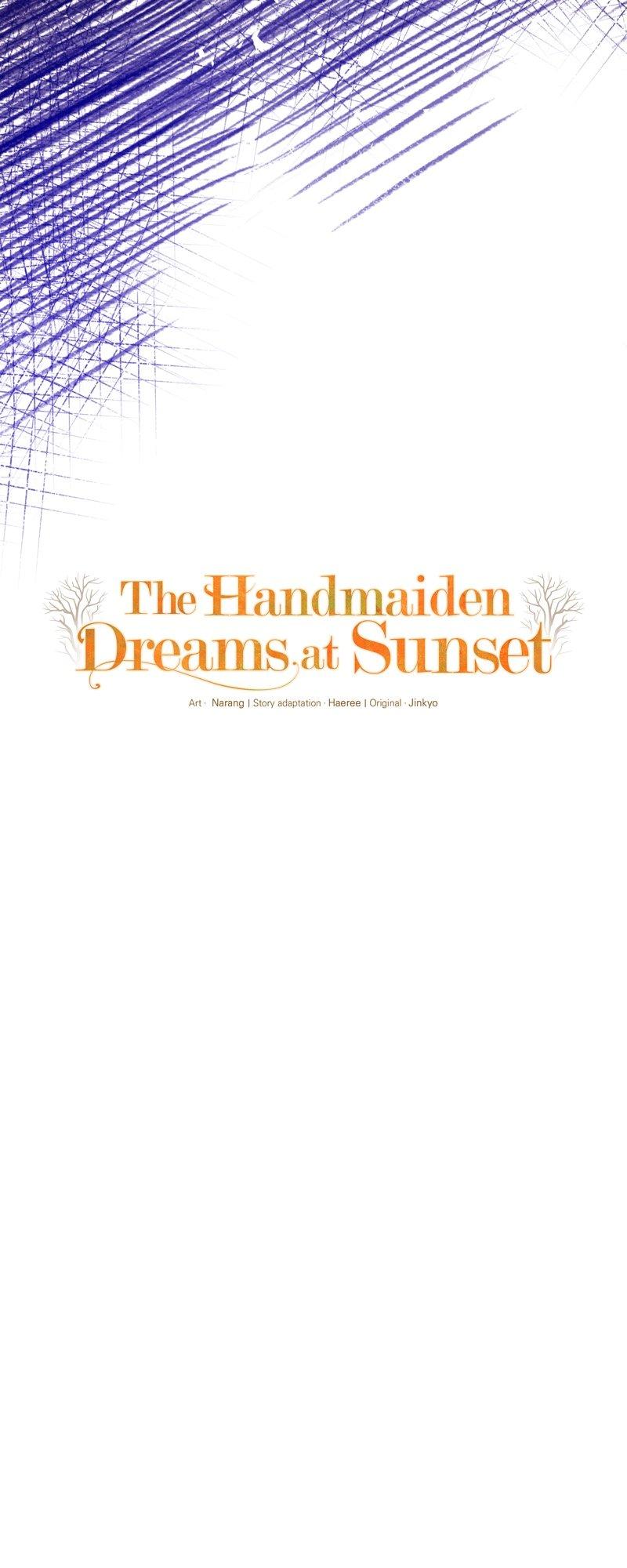 The Handmaiden Dreams At Sunset - Chapter 27