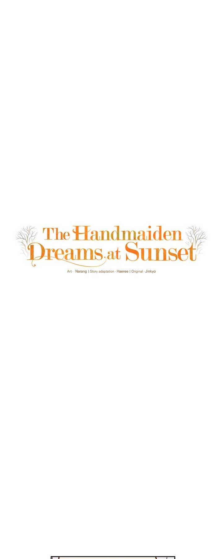 The Handmaiden Dreams At Sunset - Chapter 2