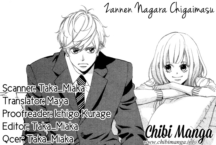 Zannen Nagara Chigaimasu - Chapter Ibi-Manga : [Oneshot]