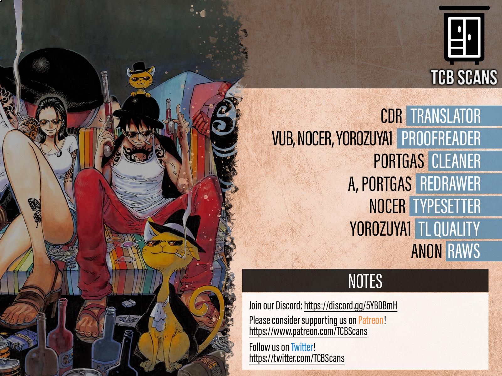 One Piece - Chapter 1003.5