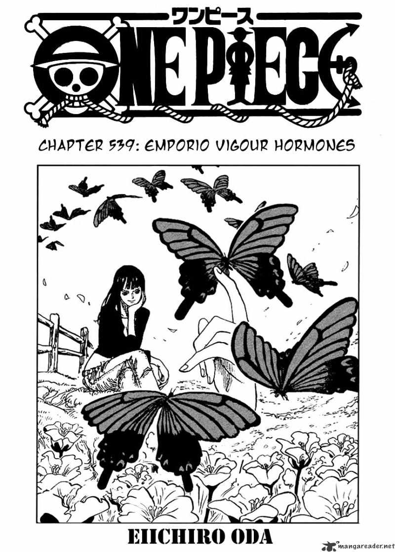 One Piece - Chapter 539 : Emporio Vigour Hormones