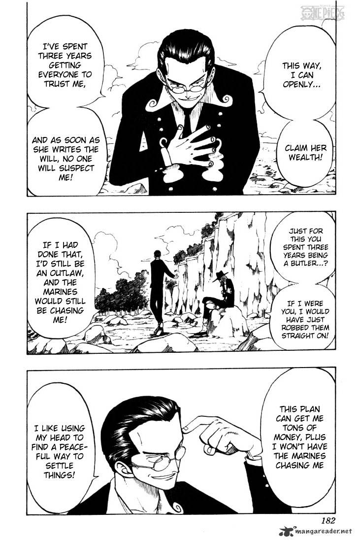 One Piece - Chapter 26 : A Calculation By Captain Kuro