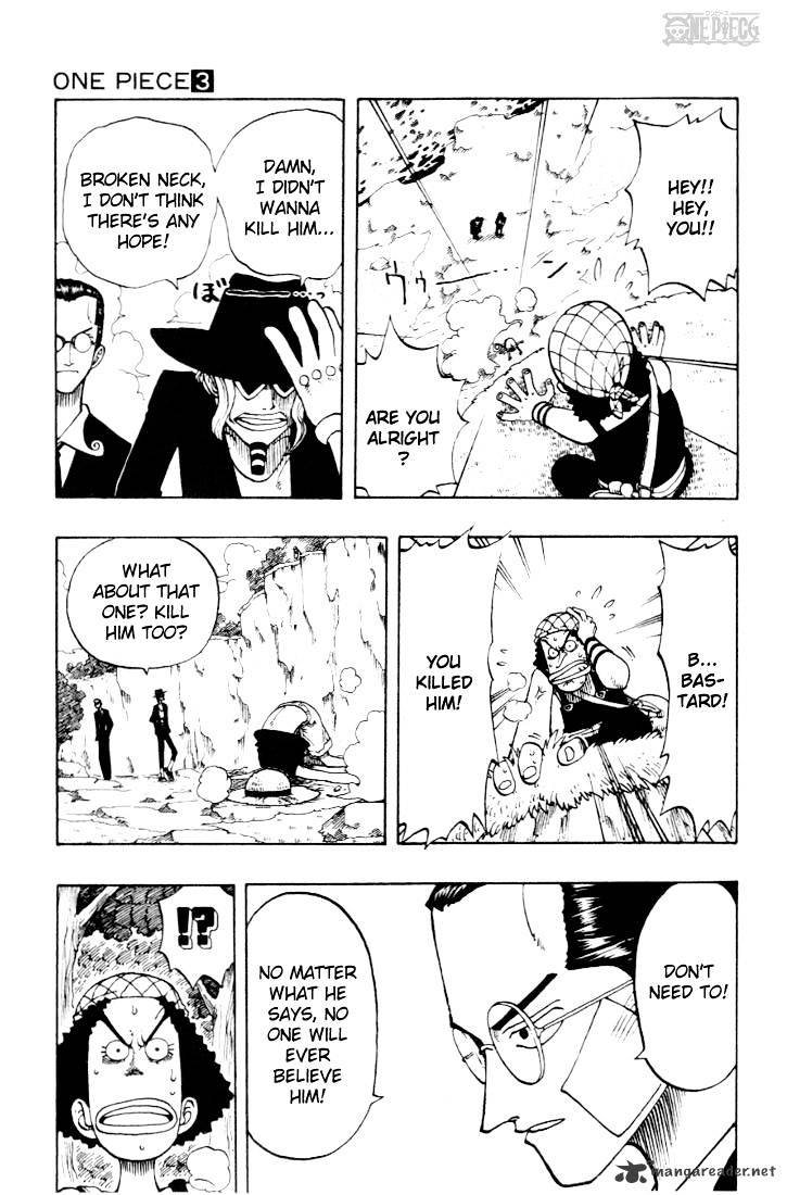 One Piece - Chapter 26 : A Calculation By Captain Kuro