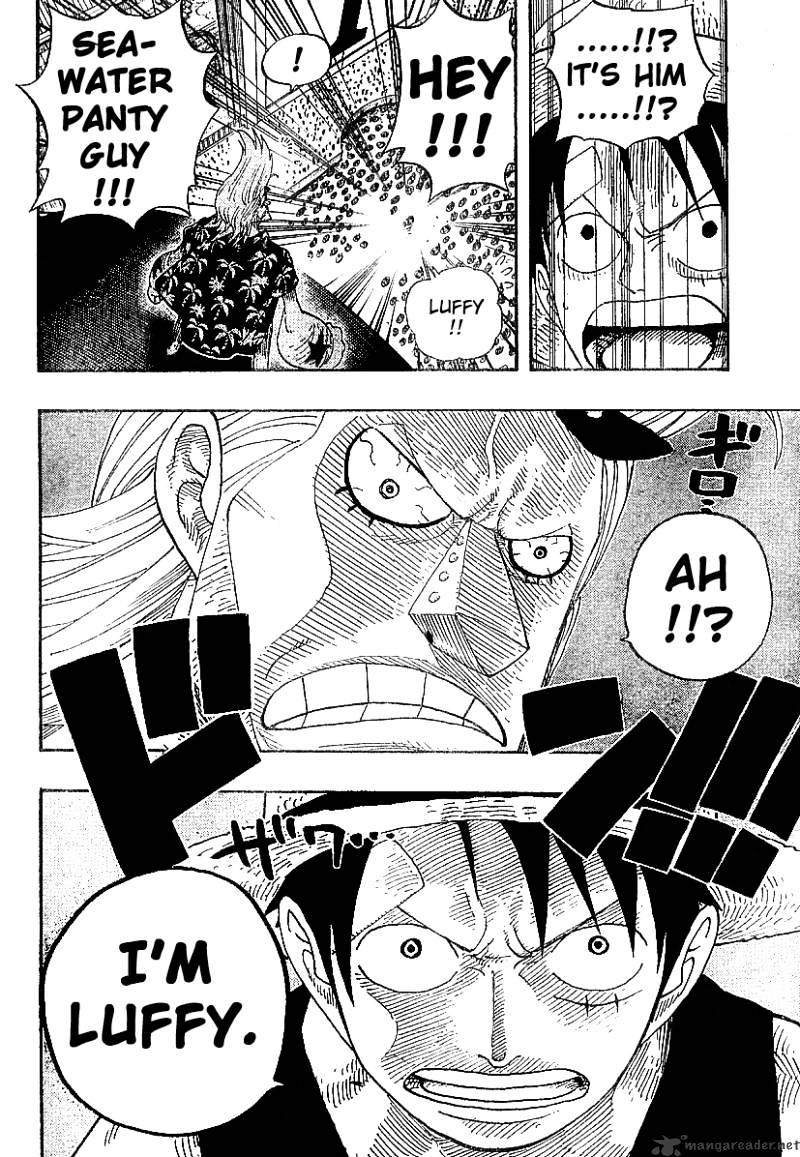 One Piece - Chapter 335 : Warning