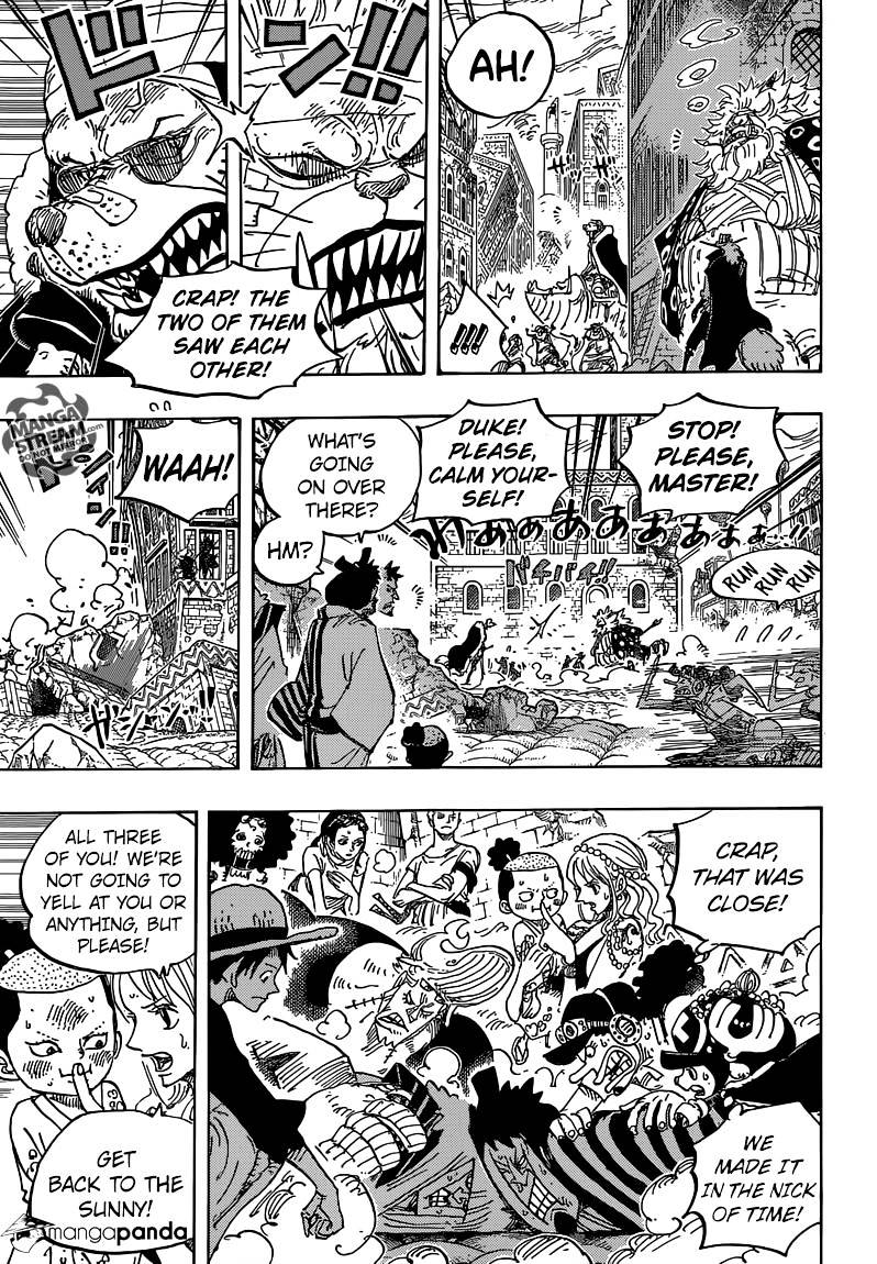 One Piece - Chapter 816 : Dog Vs Cat