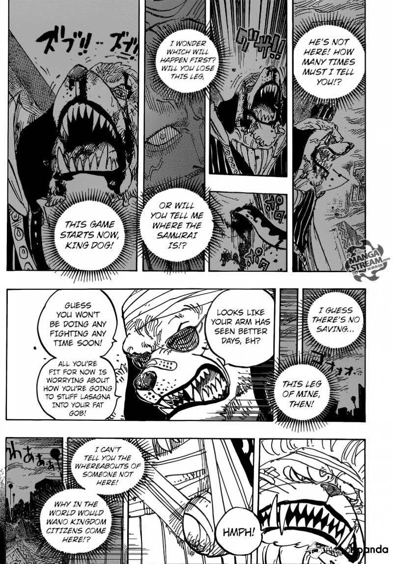 One Piece - Chapter 816 : Dog Vs Cat