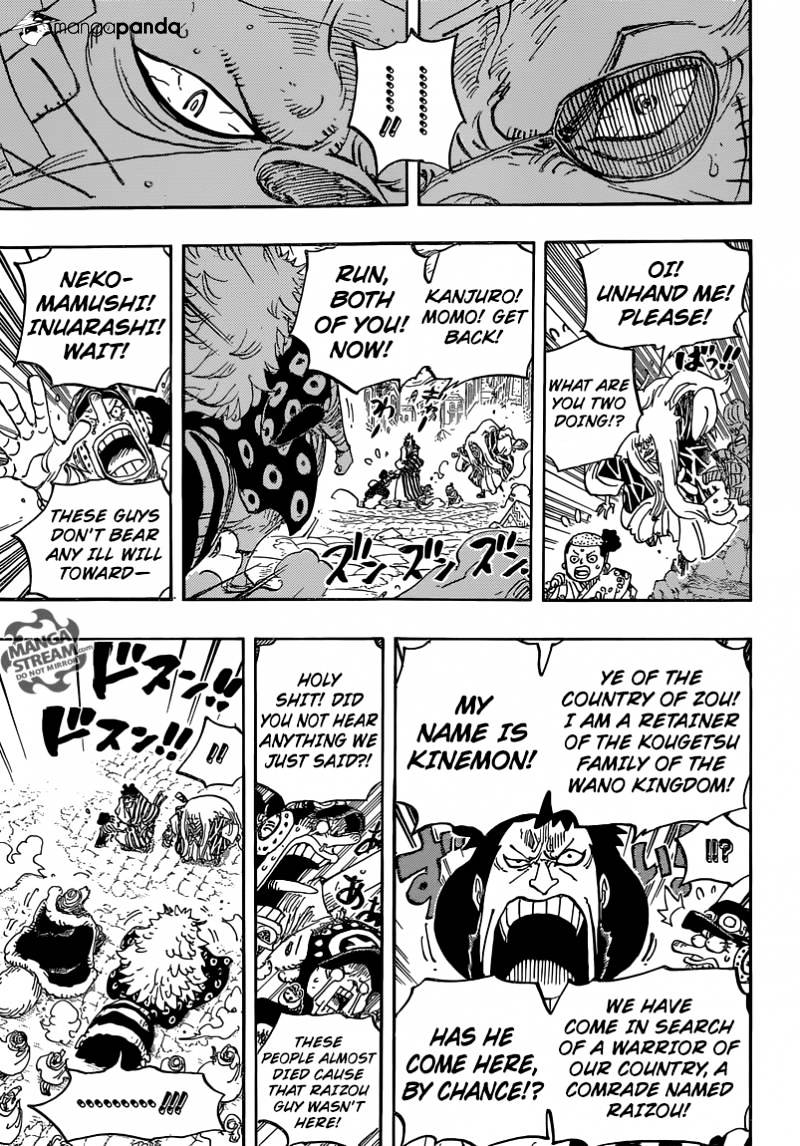 One Piece - Chapter 816 : Dog Vs Cat