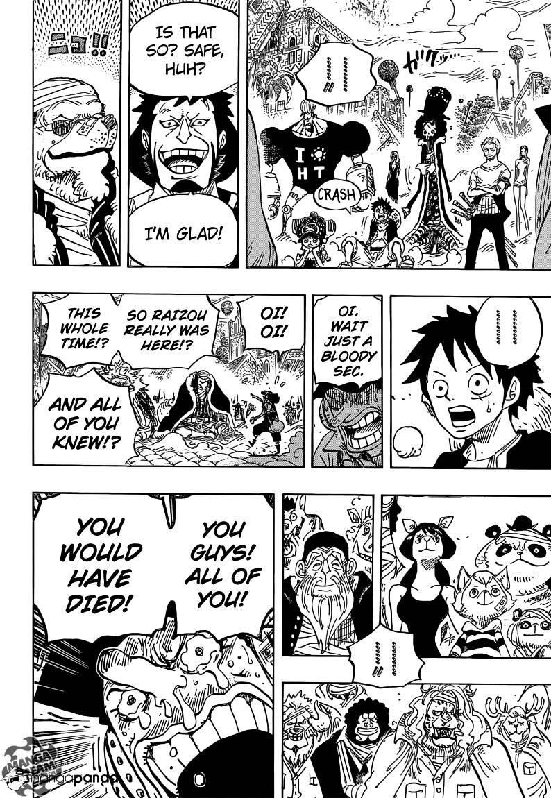 One Piece - Chapter 816 : Dog Vs Cat